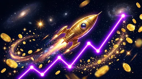 Juego crash: cohete dorado sobre una curva de multiplicador
